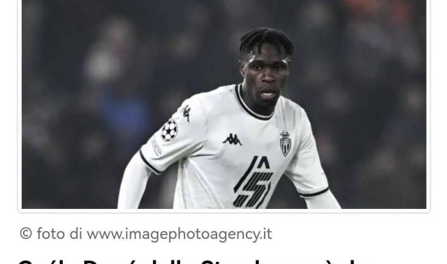 意甲媒体透露：杜埃是米兰右路首选，但需3000万欧元，辛戈是备选，还可以踢中卫